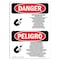 Signmission Sign, 10" H, 7" W, Rigid Plastic, Restricted Access Strong Magnetic Field, Span, VS-1690 OS-DS-P-710-VS-1690 - alternate 1